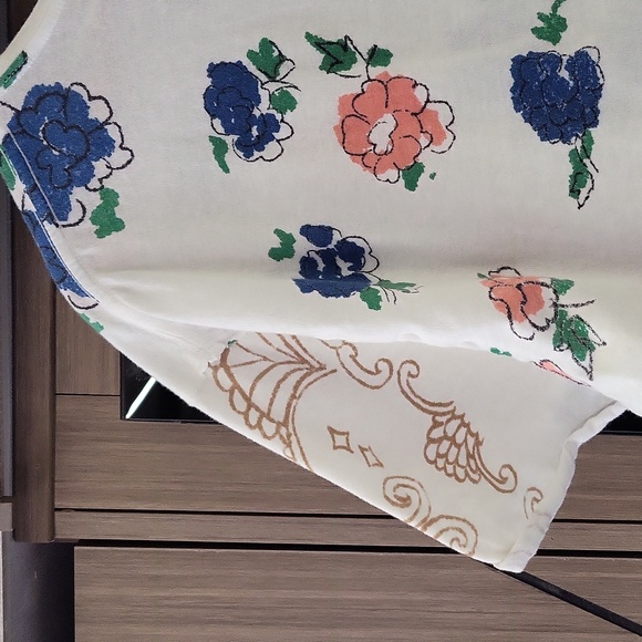 "Nina", "Boheme" Floral combo tee" By "We the free, By Free People" 🦋 - Picture 9 of 16